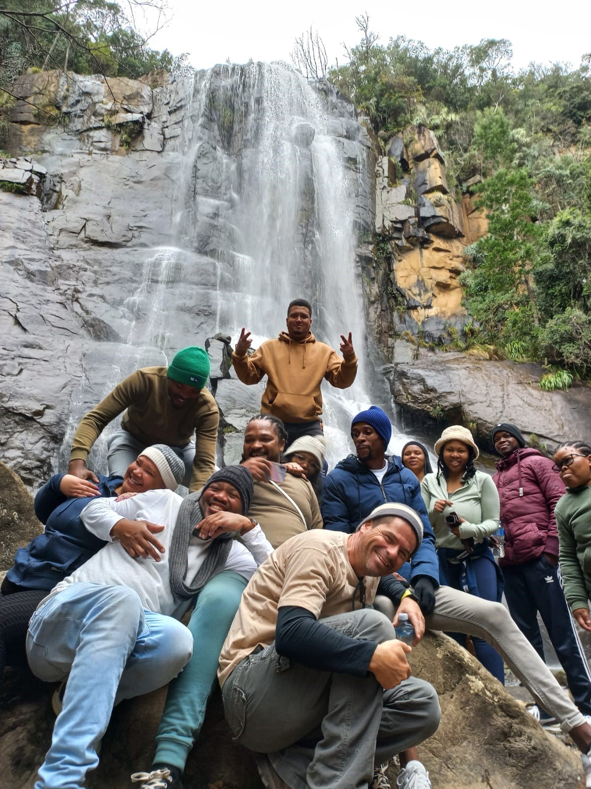 Madonna & Child Waterfall