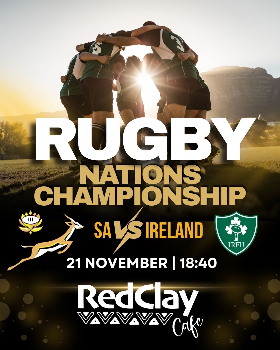 Live Rugby: Springboks vs Ireland